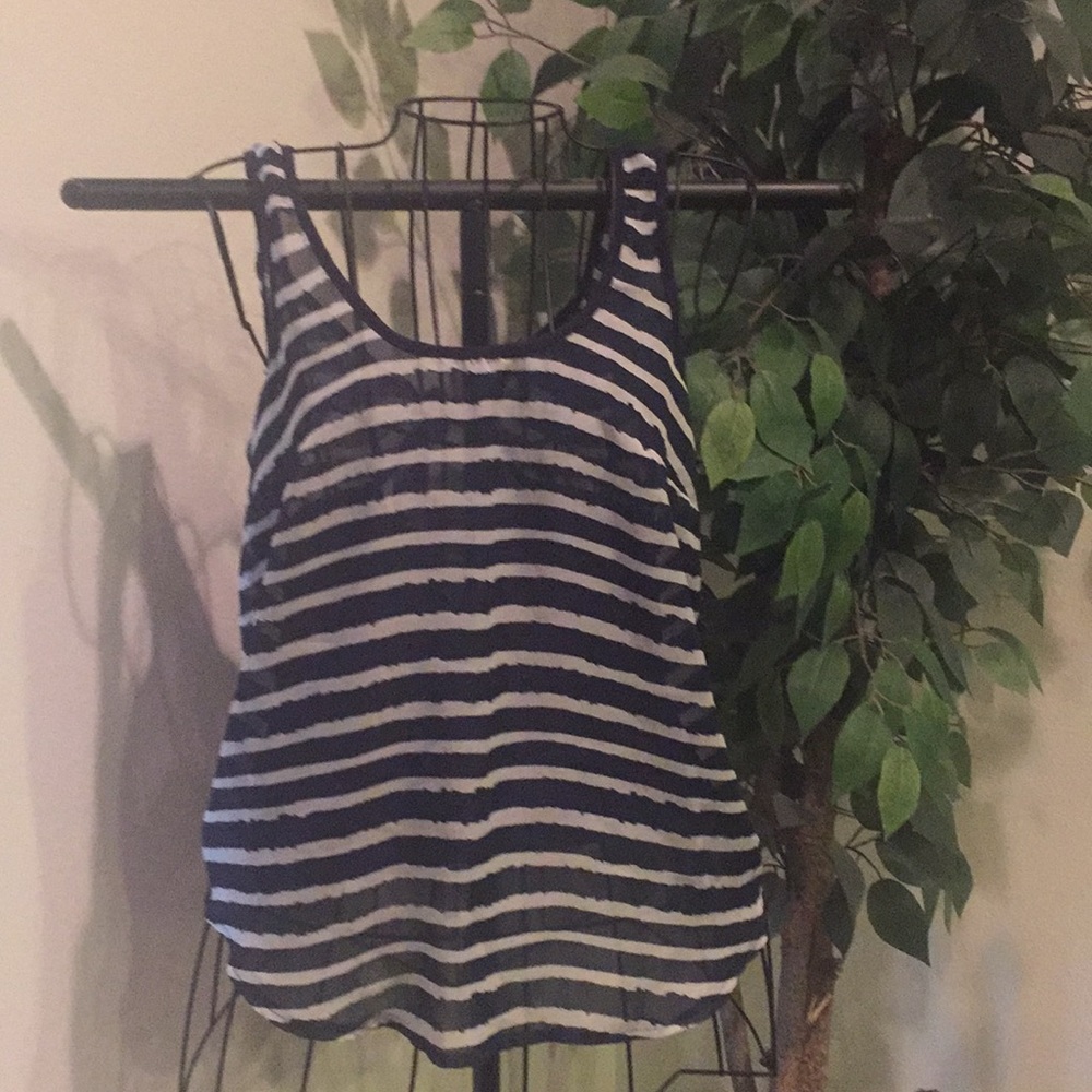 Striped tank top